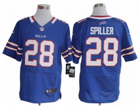 Nike Buffalo Bills 28 C.J. Spiller Blue Elite NFL Jersey