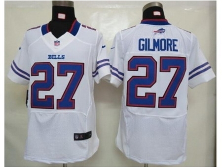 Nike buffalo bills 27 Stephon Gilmore white Elite NFL Jersey