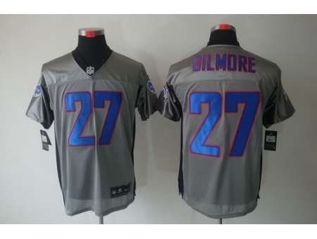 Nike Buffalo Bills 27 Stephon Gilmore Grey Elite Shadow NFL Jersey