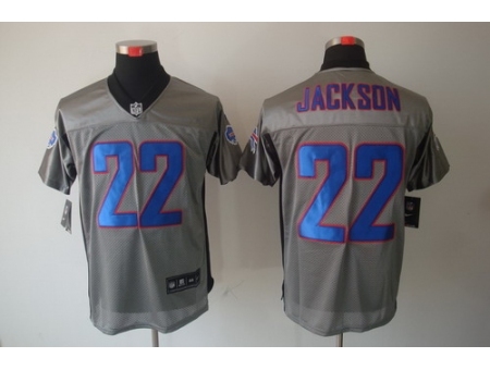 Nike Buffalo Bills 22 Fred Jackson Grey Elite Shadow NFL Jersey