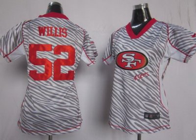 Women Nike San Francisco 49ers 52 Patrick Willis