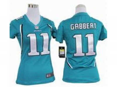 Nike Women NFL Jacksonville Jaguars #11 Blaine Gabbert Green Jerseys