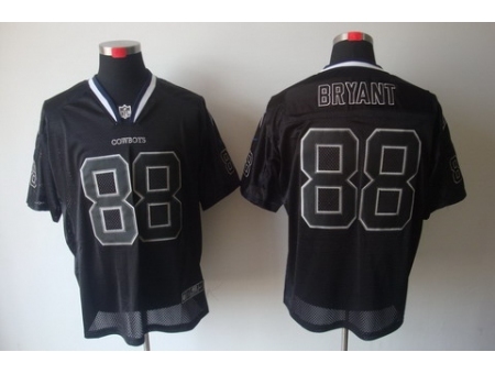 Nike Dallas Cowboys 88 Dez Bryant Black Elite Lights Out NFL Jersey