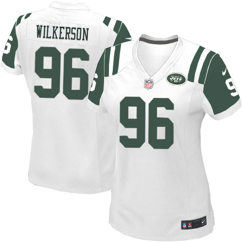 Women's Nike New York Jets #96 Muhammad Wilkerson Game White NFL