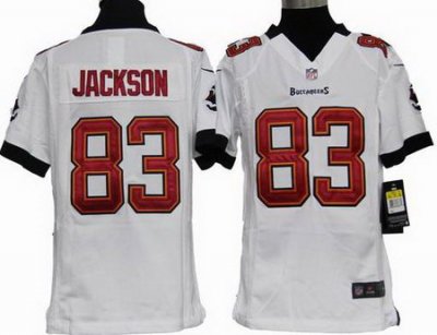 Youth Nike Tampa Bay Buccaneers 83# Vincent Jackson White Nike NFL Jerseys