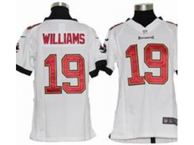 Youth Nike Youth Tampa Bay Buccanee #19 Mike Williams white jers
