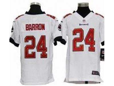 Youth Nike Youth Tampa Bay Buccanee #24 Mark Barron white jerseys