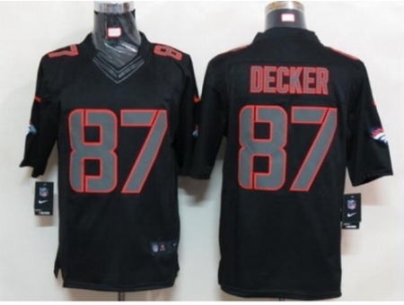 Nike Denver Broncos 87 Eric Decker black Limited Impact NFL Jersey