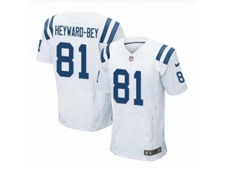 Nike Indianapolis Colts 81 Darrius Heyward-bey white Elite NFL Jersey