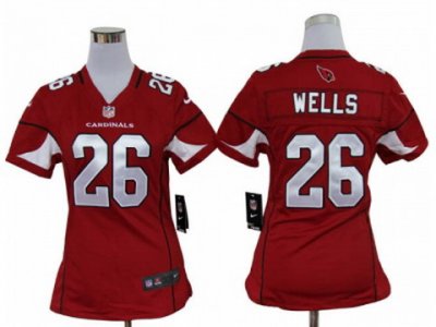 Nike Women Arizona Cardinals #26 Chris Wells Red jerseys