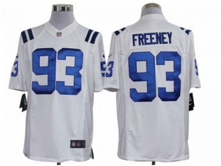 Nike Indianapolis Colts 93 Dwight Freeney White Limited NFL Jers