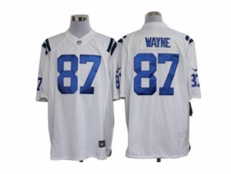 Nike Indianapolis Colts 87 Reggie wayne white Limited NFL Jersey