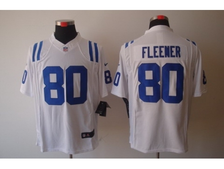 Nike Indianapolis Colts 80 Coby Fleener White Limited NFL Jersey