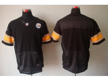 Nike Pittsburgh Steelers Blank Black Elite NFL Jersey