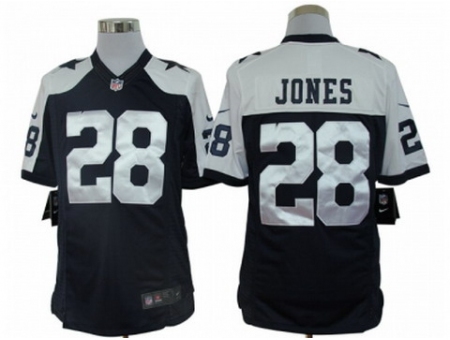 Nike Dallas Cowboys 28 Felix Jones Blue Limited Thankgivings NFL Jersey