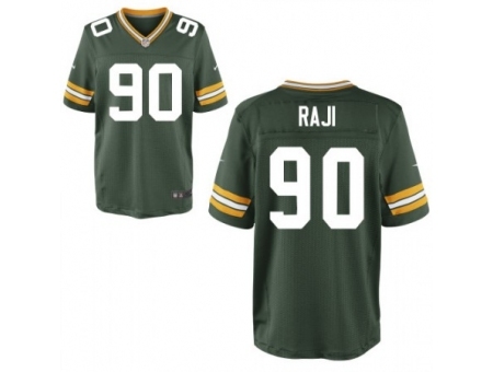 Nike Green Bay Packers 90 B.J. Raji green Elite NFL Jersey