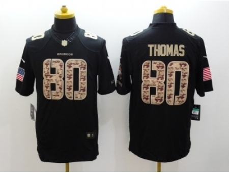 Nike Denver Broncos 80 Julius Thomas black Limited Salute to Service NFL Jersey