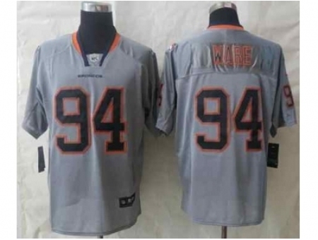 Nike Denver Broncos 94 DeMarcus Ware grey Elite lights out NFL Jersey