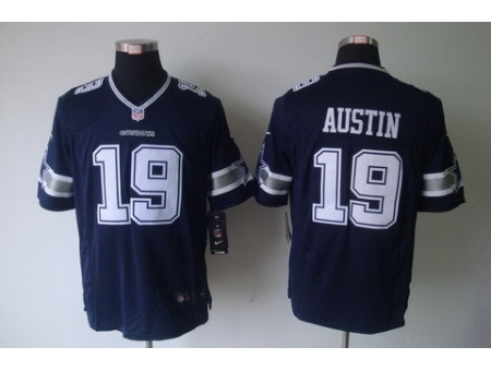 Nike Dallas Cowboys 19 Miles Austin Blue LIMITED NFL Jersey