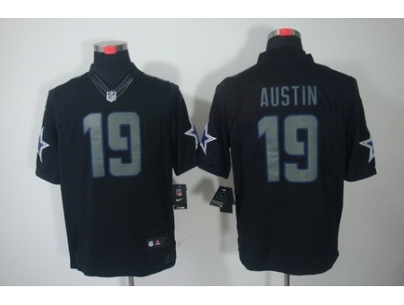 Nike Dallas Cowboys 19 Miles Austin Black Limited Impact NFL Jersey