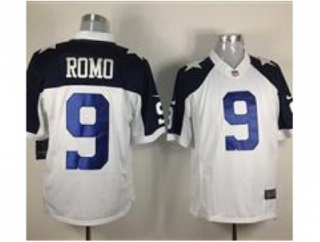 Nike Dallas Cowboys 9 Tony Romo White Thankgivings Limited NFL Jersey