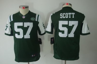 Nike Youth New York Jets #57 Scott Green Limited Jerseys