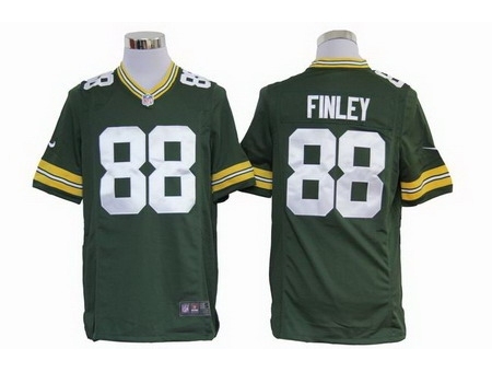 Nike Green Bay Packers 88 Jermichael Finley Green Game NFL Jersey