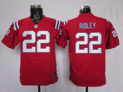 Nike Youth NFL New England Patriots #22 stevan ridley red jerseys