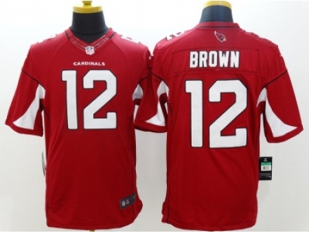 Nike Arizona Cardinals 12 John Brown red Limited NFL Jersey