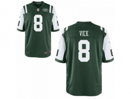 Nike New York Jets 8 Michael Vick green Elite NFL Jersey