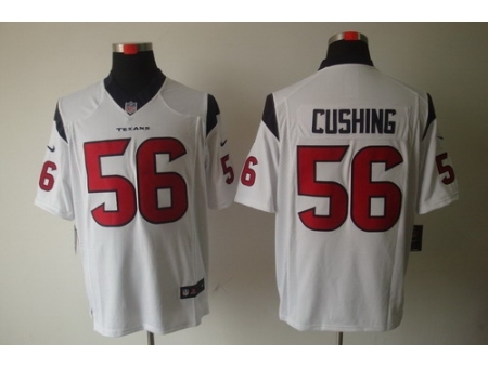 Nike Houston Texans 56 Brian Cushing White LIMITED NFL Jersey