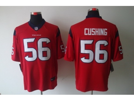 Nike Houston Texans 56 Brian Cushing Red LIMITED NFL Jersey