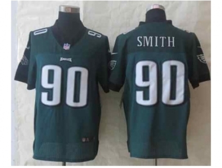 Nike philadelphia eagles 90 Marcus Smith green Elite NFL Jersey