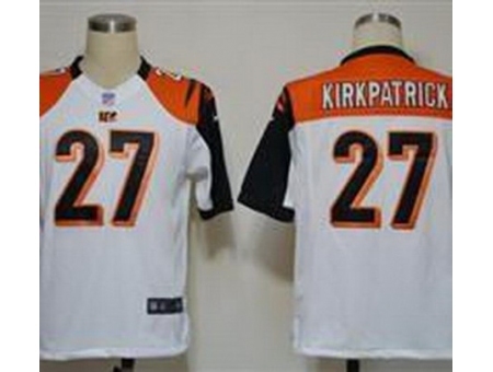 Nike Cincinnati Bengals 27 Dre Kirkpatrick White Game NFL Jersey