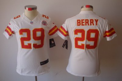 Women Nike Kansas City Chiefs #29 Berry White Color[NIKE LIMITED Jersey]