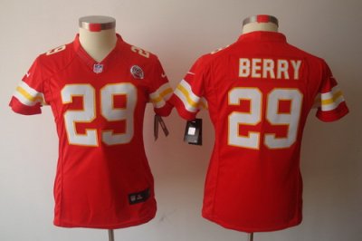 Women Nike Kansas City Chiefs #29 Berry Red Color[NIKE LIMITED Jersey]