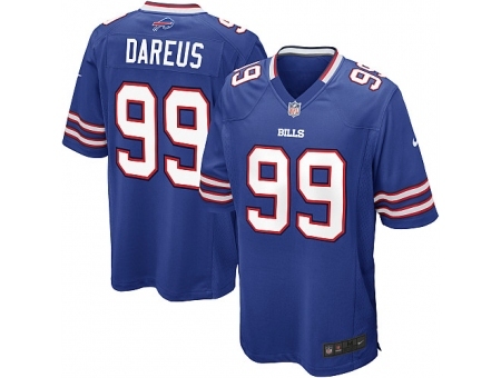 Nike Buffalo Bills 99 Marcell Dareus blue Game NFL Jersey