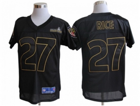 Nike Baltimore Ravens 27 Ray Rice black Limited Super Bowl XLVII Champions NFL Jersey