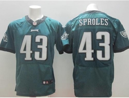 Nike Philadelphia Eagles 43 Darren Sproles Green Elite NFL Jersey