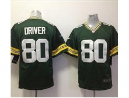 Nike Green Bay Packers 80 Donald Driver Green Limited NFL Jersey