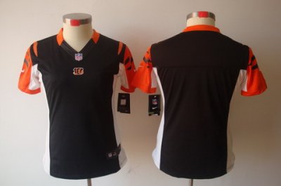 Women Nike Cincinnati Bengals Blank Black Color[NIKE LIMITED Jersey]