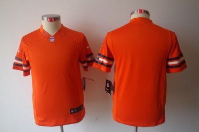 Youth Nike NFL Chicago Bears Blank Orange Limited Jerseys