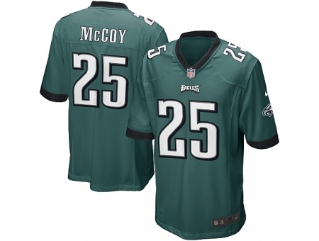 Nike Philadelphia Eagles 25 LeSean McCoy green Game NFL Jersey