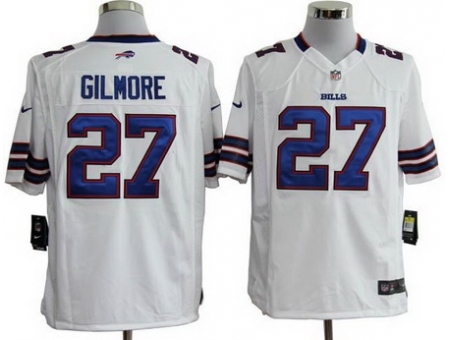 Nike Buffalo Bills 27 Stephon Gilmore White Game NFL Jersey