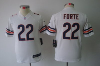 Youth Nike Chicago Bears #22 Forte White Color Limited Jerseys