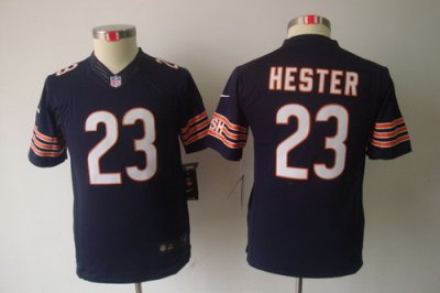 Youth Nike Chicago Bears #23 Devin Hester Blue Color Limited Jerseys