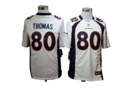 Nike denver broncos 80 Julius Thomas white game NFL Jersey