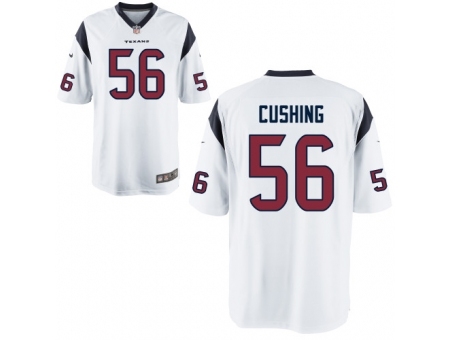 Nike Houston Texans 56 Brian Cushing White Game NFL Jersey