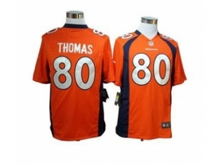 Nike denver broncos 80 Julius Thomas orange game NFL Jersey