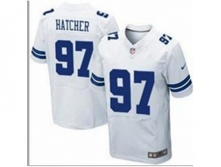 Nike Dallas Cowboys 97 Jason Hatcher white Elite NFL Jersey